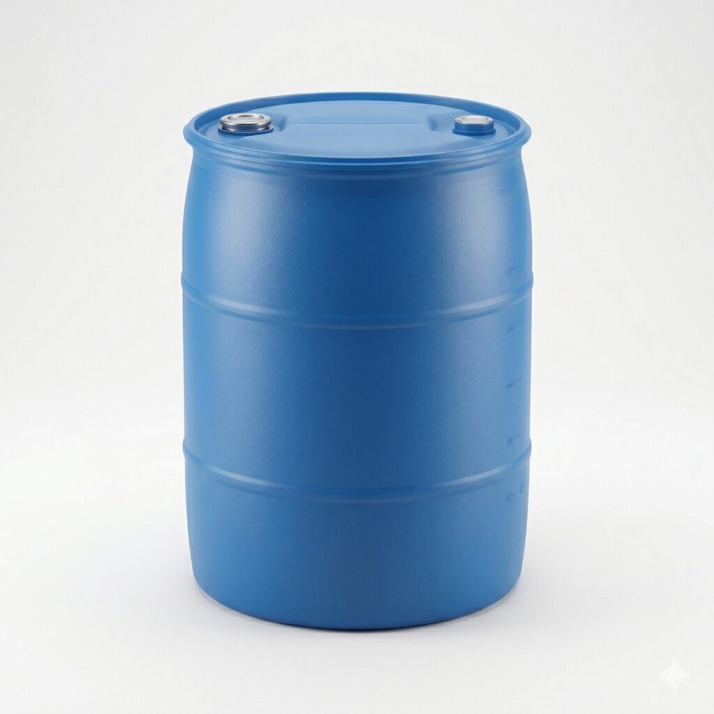 55-Gallon Closed-Head HDPE Drum