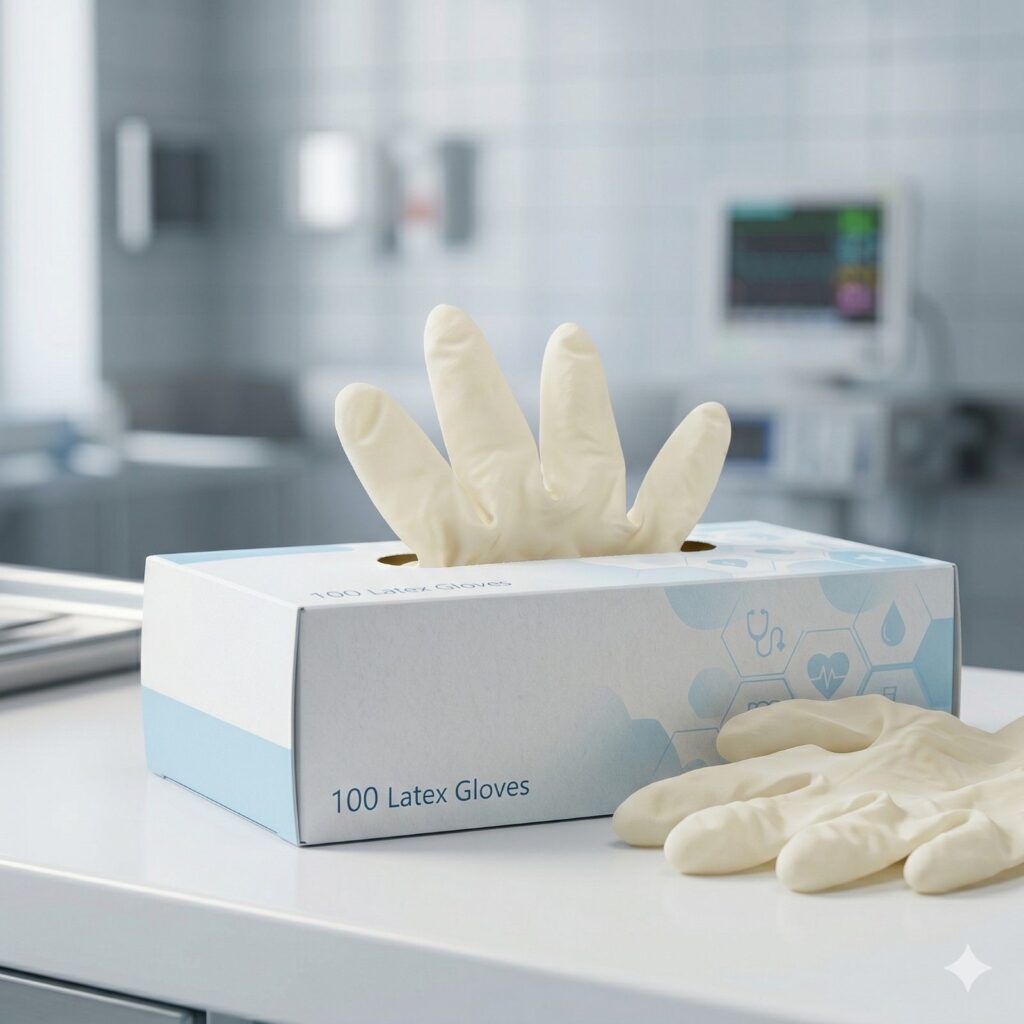 Latex Examination Gloves